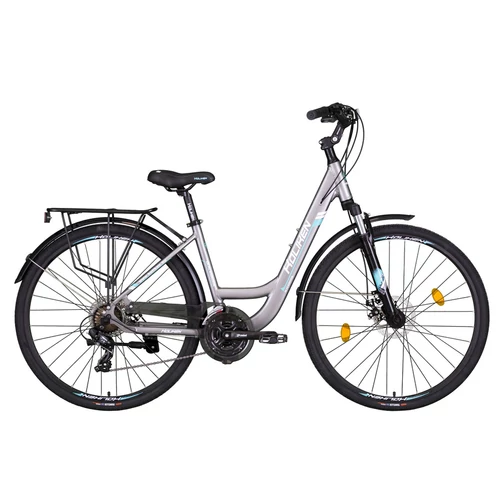 28" Koliken Blackbrook női teleszkópos, váltós kerékpár - Grafit