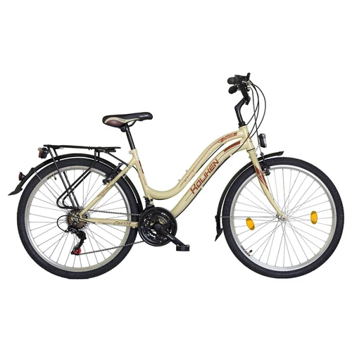 Koliken Cherry 26" váltós női kerékpár ATB - Latte
