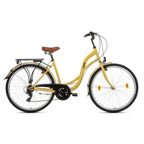 Csepel Velence 28" női váltós kerékpár - Krémfehér 7sp