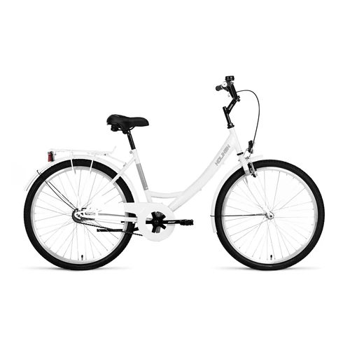 26" Biketek Jázmin női kerékpár - Fehér - grafit