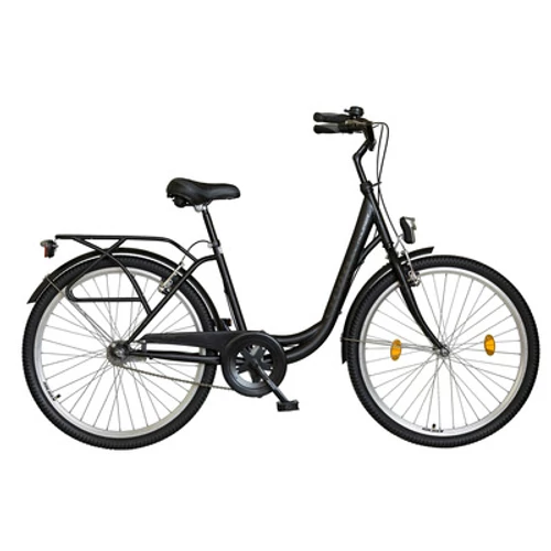 26" Koliken Ocean női kerékpár - Fekete